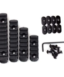 Polymer Rail Section Kit For Moe Handguard L5 L4 L3 L2 Sizes Black