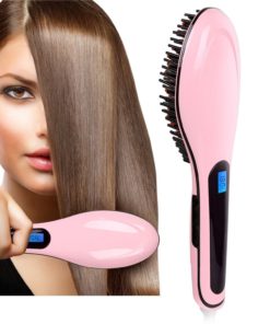Alternative view of Hair Brush Straightening Brush -Angel Kiss Hair Straightener Electric Heating..