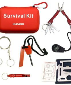 Kungix Outdoor Emergency Survival Gear Kit With Waterproof Bag 6-Piece One Pack 21 57 a6e17f7a 3dfc 4020 adef 29a6697defe4 1