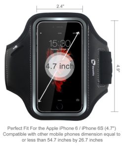 Diateklity Sports Phone Armband With Key Holder For Iphone 6/6S - Good For Hi.. 11 57 a7103ba0 f246 4715 ae9e ec7f1fb085ef