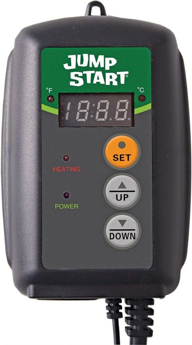 Jump Start Mtprtc Digital Etl-Certified Heat Mat Thermostat For Seed Germinat..