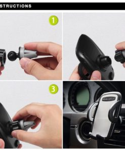 Budget&Good Universal Smartphones Car Air Vent Mount Holder Cradle Compatibl.. 13 57 aa376014 469e 44d1 bf91 f9c843956961