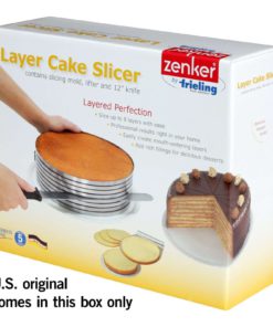 Zenker Stainless Steel Layer Cake Slicing Kit With 12" Serrated Knife 3-Piece 9 57 aa37dd74 5eb1 425f acf3 9d49f37f39ed