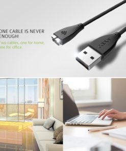 Cablor Usb Charger Cable For Fitbit Charge Hr Band Wireless - (27Cm Black) Pa.. 13 57 aae07130 872f 4022 8f33 ee1be5e97fa4