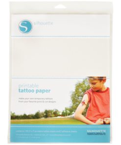 Silhouette Temporary Tattoo Paper 1