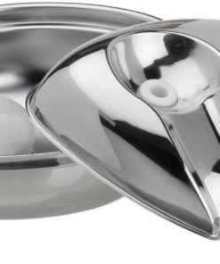 Alternative view of Pioneer Pet Raindrop Oval Stainless Steel Fountain Pioneer Pet