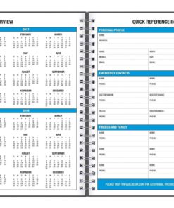Blue Sky 2017 Weekly & Monthly Planner Wire-O Binding 5" X 8" Classic (19578) 11 57 ac491bcf f7e0 467f ac53 864c101ddd43