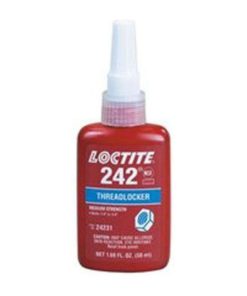 Loctite 242 Medium Strength Threadlocker 50 Ml Bottle Blue