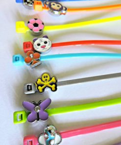 Alternative view of Chicken Charm Poultry Leg Band Tags - One Size Fits All - Mixed - 20 Pack