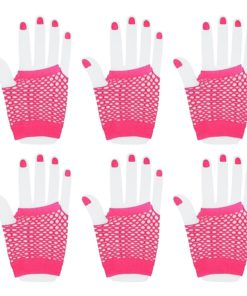 Fingerless Fishnet Neon Gloves For Parties Costumes (12Pk) By Super Z Outlet 7 57 acc20be6 d34b 4605 9969 0a9ab9592d66