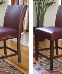 Alternative view of Match 'N Patch Realistic Dark Brown Leather Tape