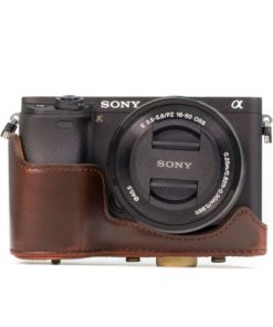 Megagear "Ever Ready" Protective Leather Camera Case Bag For Sony Alpha A6000.. 15 57 ad7b577a 2cb8 48e9 8554 f4b05269052c