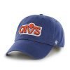 '47 Brand Cleveland Cavaliers Royal Blue Clean Up Hat - Nba Adjustable One-Si..
