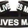 1 Blue Lives Matter Thin Blue Line Silicone Wristband Bracelet Police Officer.. 4 57 ae0a9564 b709 44bd b950 da03231bb066