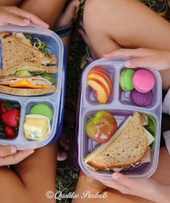 Bento Lunch Box Food Storage Containers For Kids And Adults 5 Containers 3-Co.. 13 57 ae2500c0 94a2 400f ae46 3e55e4550862