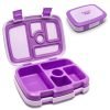 Bentgo Kids - Leakproof Children's Lunch Box (Purple) Purple 12 57 ae48cfb6 cb45 47d4 8329 8aa6970aaa04