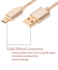Charger For Samsung Galaxy 2 Pack 6Ft Gold Plated Long Braided Nylon High Spe.. 9 57 af0729e8 0464 42a4 9375 9bc4a333b3b0