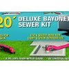 Valterra D04-0115 Ez Coupler 20' Deluxe Bayonet Sewer Hose Kit 19 57 af3980cc 1662 42e5 a5e4 890fc779b8e1