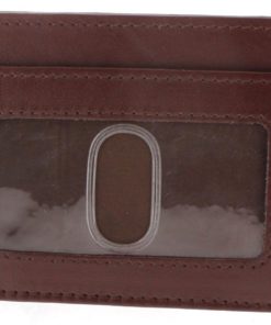 Viosi Rfid Men's Leather Magnetic Front Pocket Money Clip Wallet Brown 12 57 b004348d 175c 4704 b332 a14f124321e1