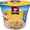 Quaker Instant Oatmeal Instant Oats Express Cups Honey & Almonds Breakfast Ce.. 24 57 b079e91f 0569 4e09 8c79 c297be329371