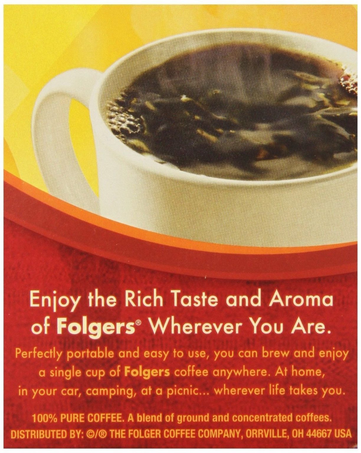 Folgers Classic Medium Roast Coffee Singles Serve Bags 114 Count Swiftsly