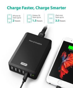 Ravpower 50W 10A 6-Port Usb Charger Desktop Charging Station With Ismart Tech.. 11 57 b0a08b9e a7f8 4e8b afe7 c49e33aa4880