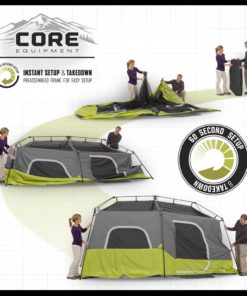 Core 9 Person Instant Cabin Tent - 14' X 9' 12 57 b1536d6e 6a63 452d 96e0 8ab873015f3b