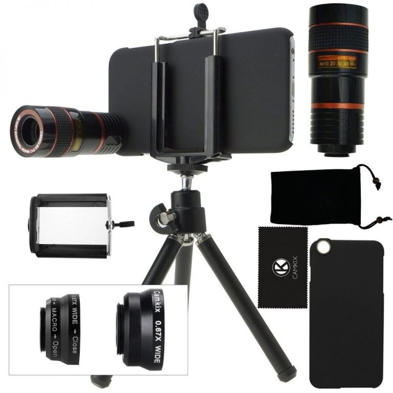 Camkix Camera Lens Kit For Iphone 6 / 6S - Including 8X Telephoto Lens / Fish..