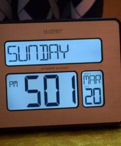 La Crosse Technology C86279 Atomic Full Calendar Clock With Extra Large Digit.. 12 57 b22c572e fb5b 4d6d a813 7190a1372405