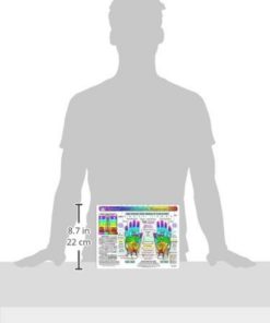 Alternative view of Rainbow Hand Reflexology/ Acupressure Massage Chart