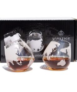 Etched Spinning/Rocking Globe Whiskey Glass - 8Oz For Scotch Rum Bourbon Tequ.. 11 57 b2938972 b649 4bfa a024 1bb8feee66c6