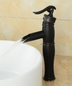 Rozin Tall Waterfall Spout Bathroom Vessel Sink Faucet Single Lever Counterto.. 12 57 b2d6f195 6227 4ea8 8435 817efa034e35