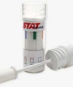 Alternative view of Stat Swab 4 Panel Saliva Drug Test.(Thc Coc Mamp Opi) 5 Tests