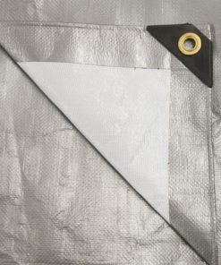 Alternative view of Kotap Tuh-1220 Finished Size Ultra Heavy-Duty 8 Oz/16-Mil Poly Tarp 12' X 20'..