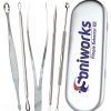 Blackhead And Pimple Remover Kit - Instructions Included - 5 Surgical Extract.. 3 57 b50db6b6 1d37 4ff8 a4ca db8b6f0d371a