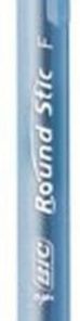 Alternative view of Bic Round Stic Xtra Precision Ball Pen Fine Point (0.8 Mm) Blue 12-Count 1-Pack
