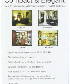 Eva-Dry Edv-1100 Electric Petite Dehumidifier White 8 57 b56ac20f 1714 4d0c 9025 35382760a6f0