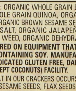 Mary's Gone Crackers Hot 'N Spicy Jalapeno 5.5 Ounce Box (Pack Of 12) 15 57 b5dc913e b257 4161 a10f 9b47e59a7267