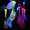 Kitclan 20Ft 30Leds Outdoor Solar String Lights - Multi-Color Water Drop Stri.. 3 57 b64b06d3 54c6 4efb 8123 335b6c070fba