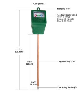 Alternative view of Jellas Plant Soil Moisture Sensor Meter Water Monitor Humidity Hydrometer For..