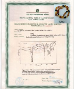 The Art Of Cure Baltic Amber Teething Necklace For Baby (Cherry/Aquamarine) 16 57 b6e0818b d55e 4500 b879 52888c3dd5fc