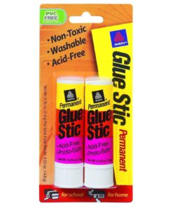 Avery Permanent Glue Stic 0.26 Oz. Pack Of 2 (171) 2 Pack