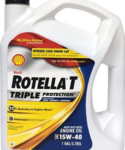 Rotella 550019913 T Triple Protection Cj-4 15W-40 Motor Oil - 1 Gallon
