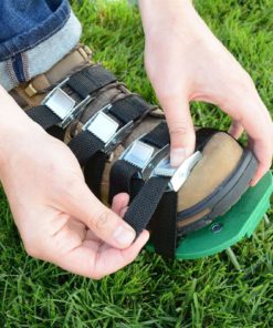 Lawn Aerator Shoes W/Metal Buckles And 4 Straps Heavy Duty Spiked Aerator San.. 10 57 b80f38b6 5e07 4d58 8818 062c10f585f5