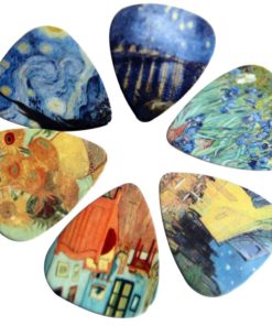 Vincent Van Gogh Guitar Picks - Celluloid Medium 12 Pack - Starry Night Sunfl.. 24 57 b8d3d6cd a7c9 49ef 9554 c1af97afa69f 1