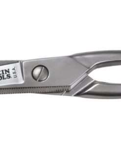 Klein Tools 2100-9 Stainless Steel Electrician's Scissors Stripping Notches S..