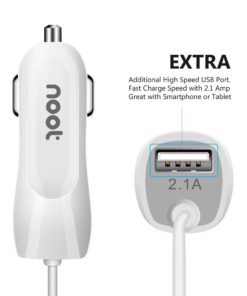 Alternative view of Galaxy S5 Car Charger Noot Ultra Fast Coiled Retractable Car Charger Adapter ..