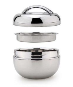 Bruntmor Brunch 18/8 Steel 34Oz 2 Tier Double Wall Bento Box 12 57 ba149d51 f069 45a1 8e78 0c854029bfd0