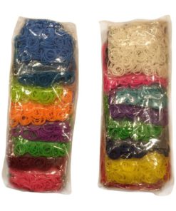 Alternative view of Massive 8000Pc Premium Loom Bands Refill Kit 20 Beautiful Rainbow Colors & St..