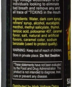 Alternative view of High Voltage Saliva Cleanse Detox Mouthwash - 2 Oz.